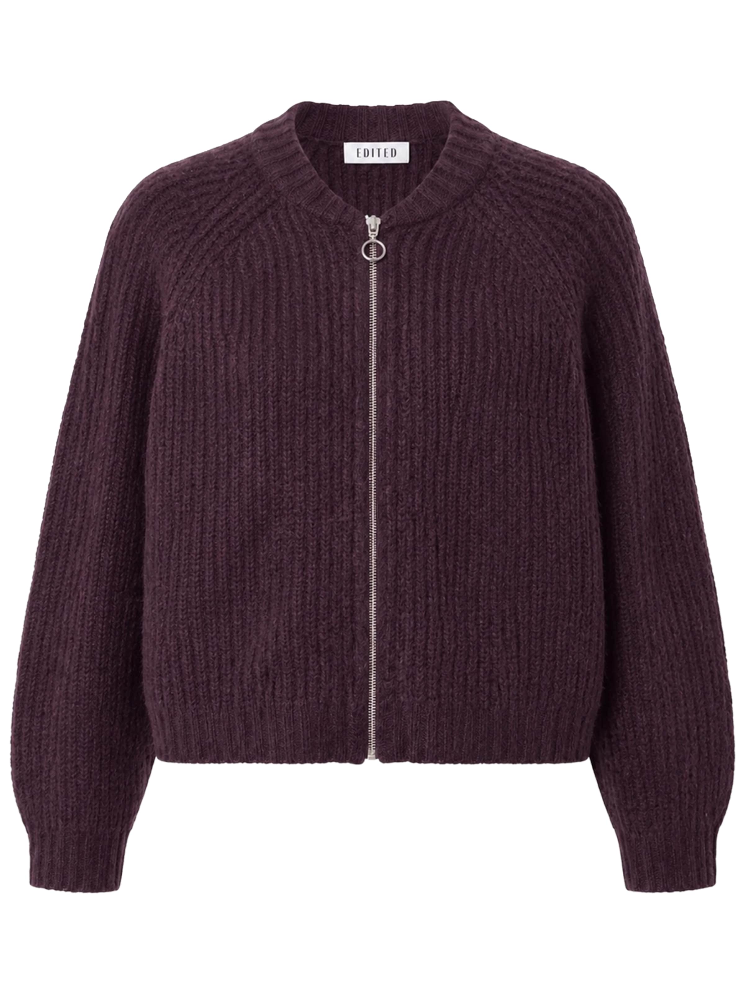 Cardigan 'Rani' EDITED en violet : devant