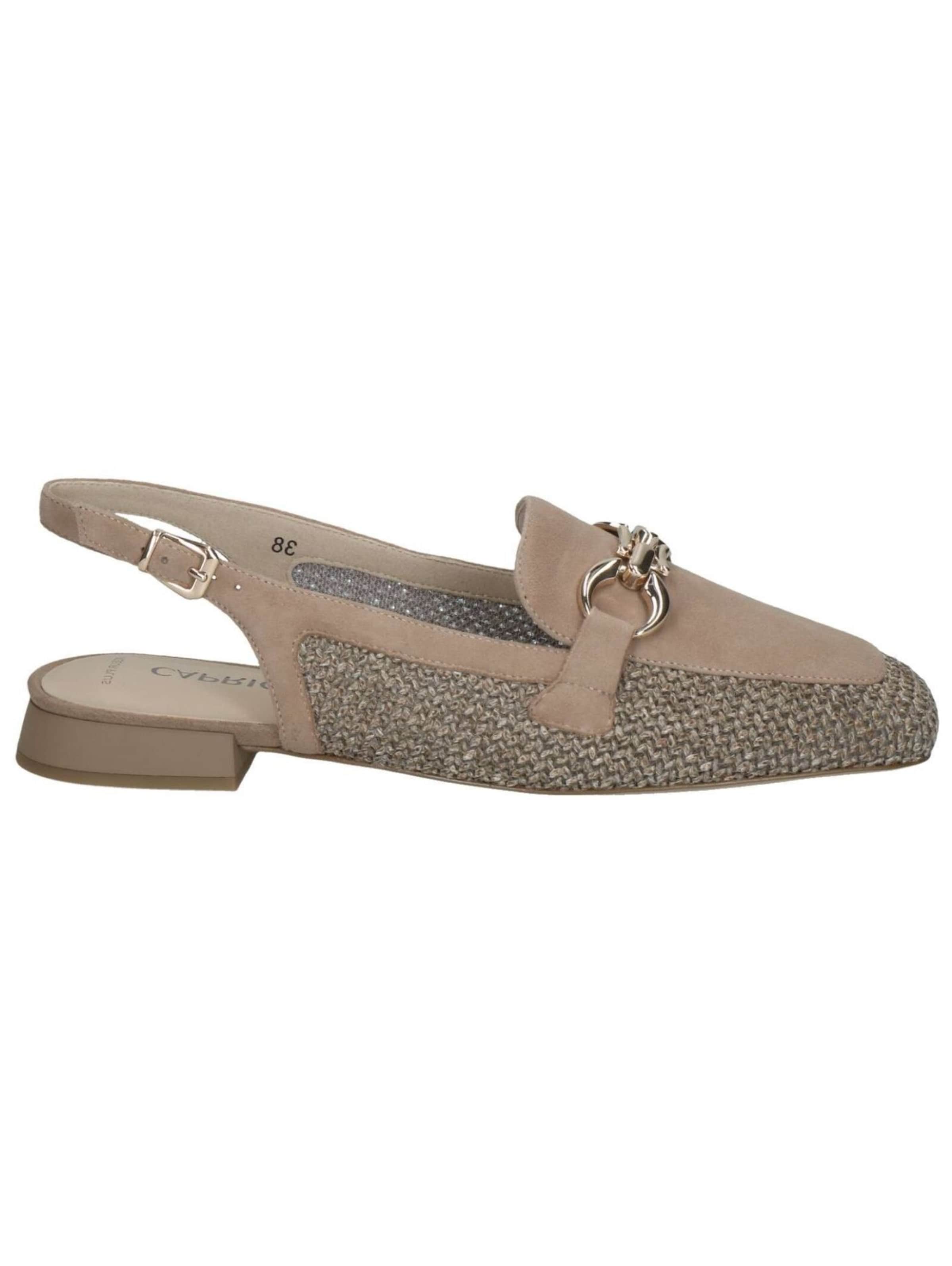 Escarpins à bride arrière CAPRICE en marron