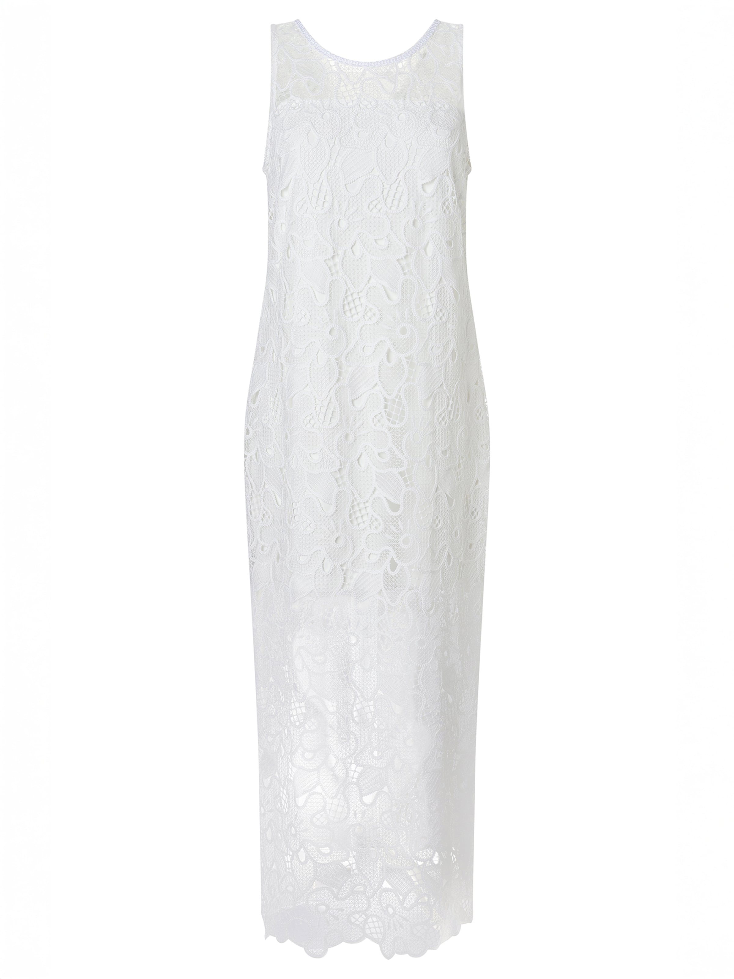 Ana Alcazar Jurk 'Zafola' in Wit: voorkant