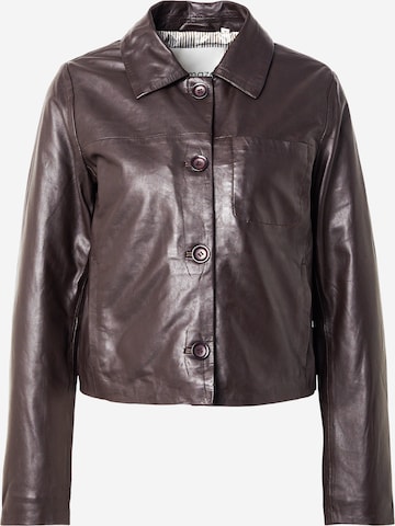 Maze Jacke in Braun: Vorderseite