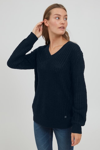 Oxmo Sweater 'Lavea' in Blue: front