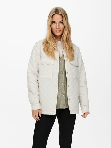 JDY Between-Season Jacket 'Augusta' in Grey: front