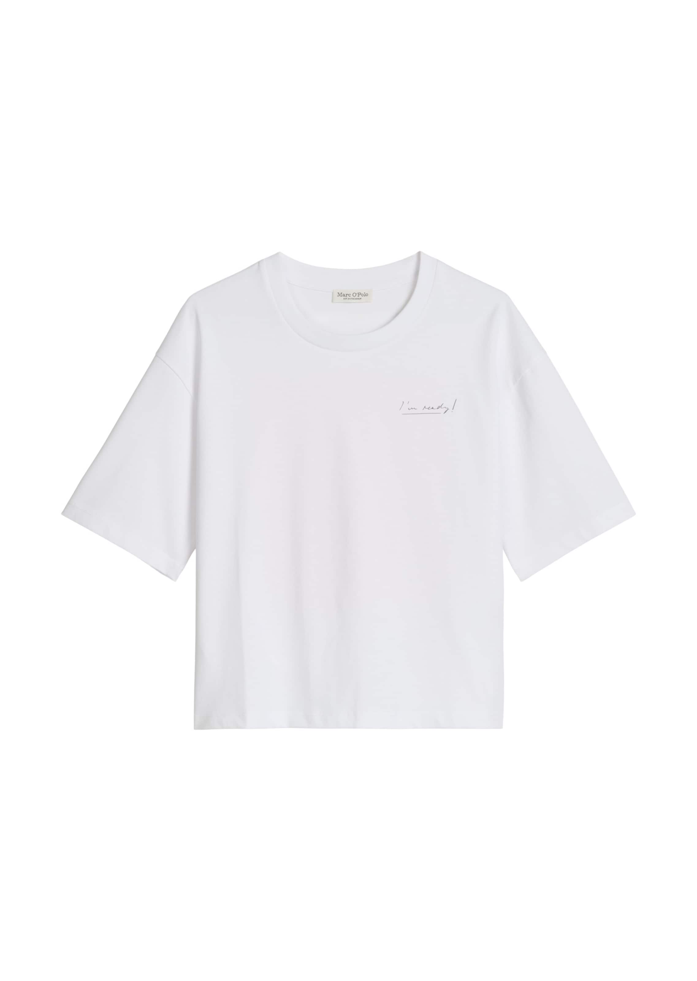 Marc O'Polo T-Shirt in Weiß: Vorderseite
