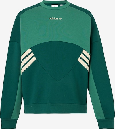 ADIDAS ORIGINALS Sweater majica 'Munich 93' veličine XS u boja pijeska / smaragdno zelena / kraljevski zelena, Pregled proizvoda