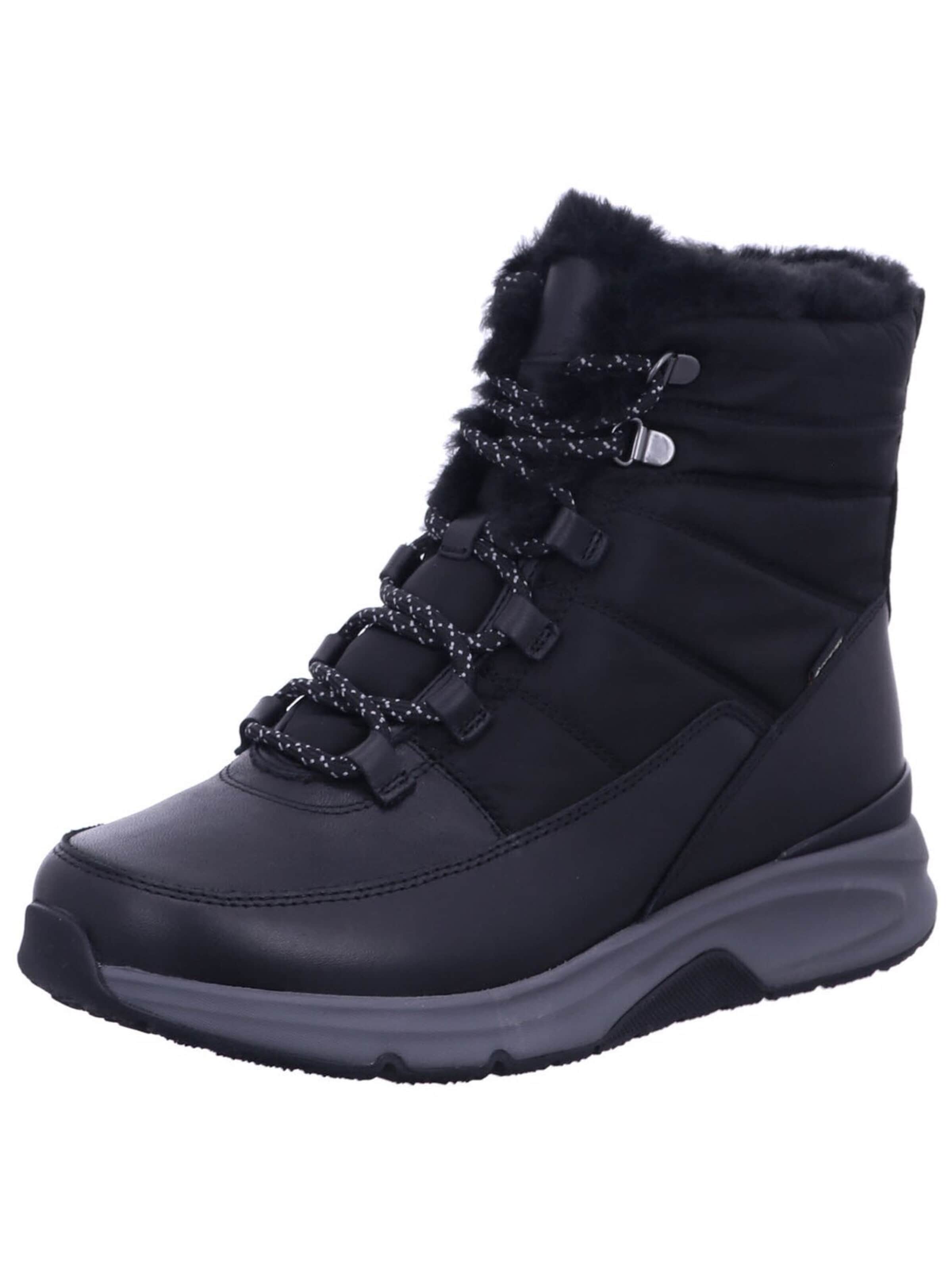 Gabor Comfort Snow Boots 'Komfort' in Black: front