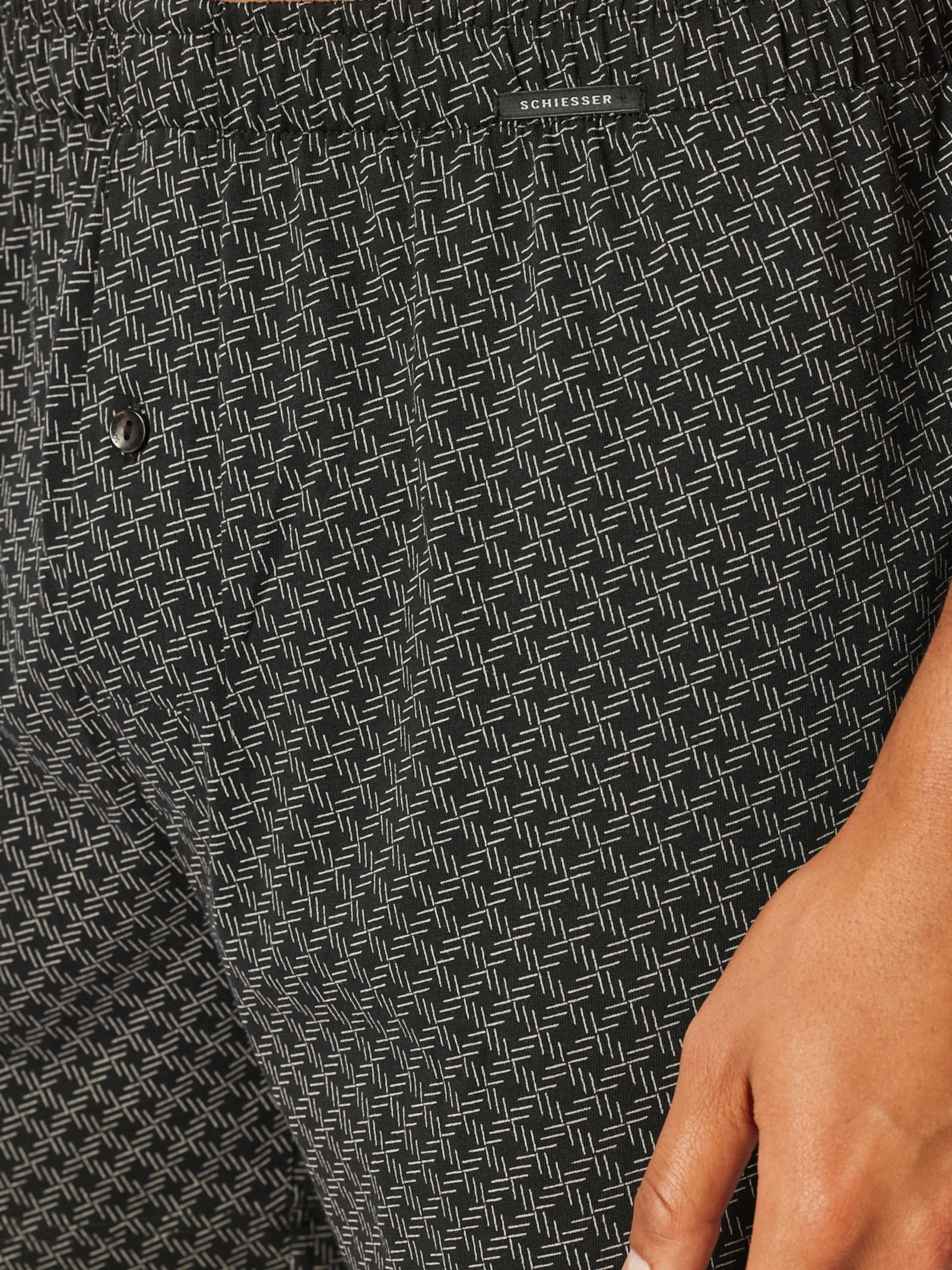 SCHIESSER Boxershorts ' Basic ' in Grijs