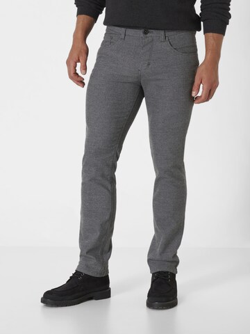 PADDOCKS Slimfit Hose in Grau: Vorderseite
