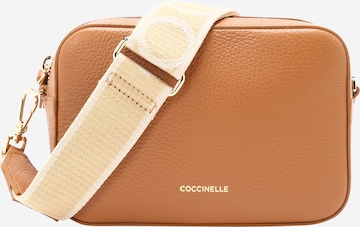 Coccinelle Crossbody Bag 'TEBE' in Brown: front