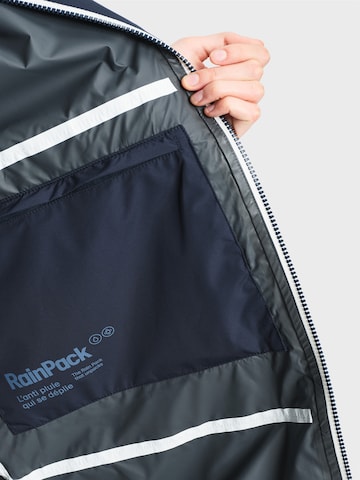 AIGLE Functionele jas 'Rainpack 90' in Blauw: voorkant