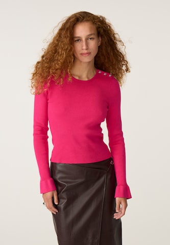 Fabienne Chapot Trui in Roze: voorkant