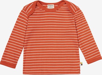 loud + proud Shirt 'DERBY' in Orange: predná strana
