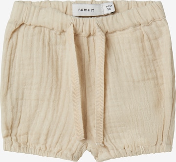 NAME IT Regular Shorts 'NBNOSAFI' in Beige: Vorderseite