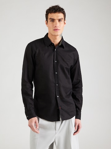 Regular fit Camicia 'Hanson' di JOOP! Jeans in nero: frontale