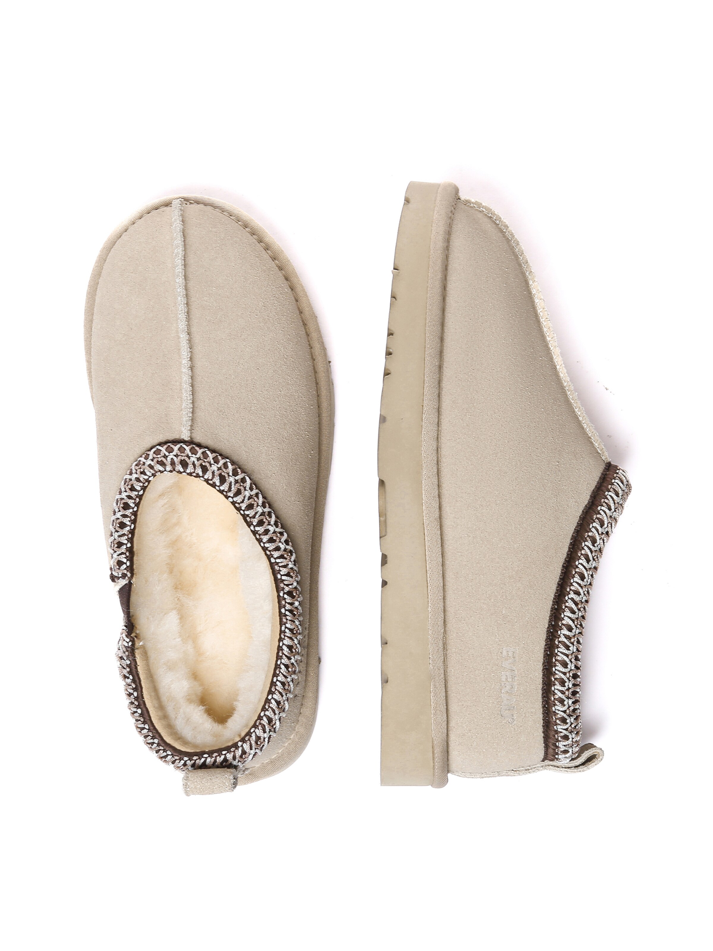 Pantoufle 'Wigeon' Everau en beige