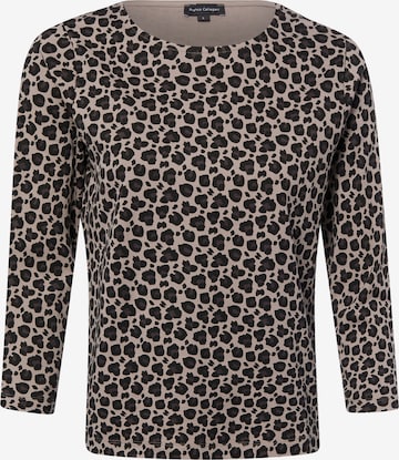 Franco Callegari Shirt in Bruin: voorkant