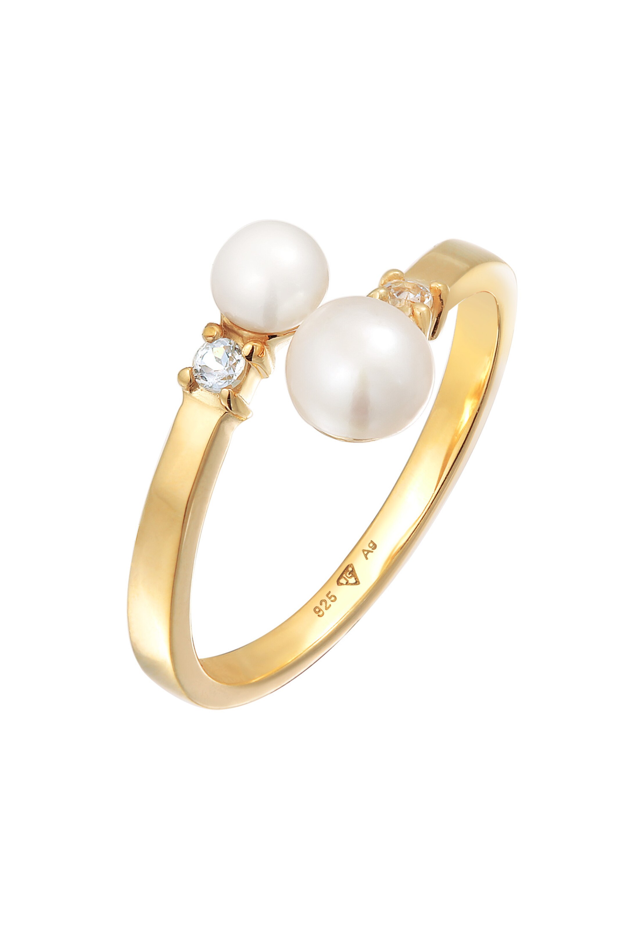 ELLI PREMIUM Ring in Goud: voorkant