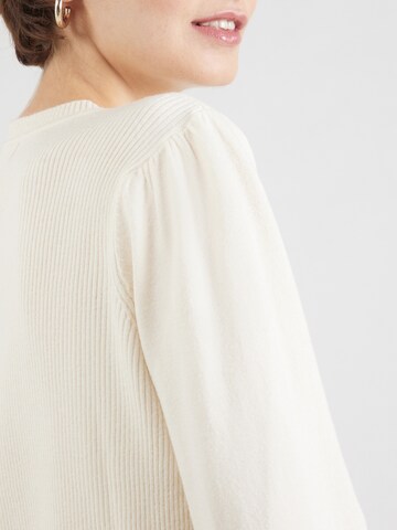 VERO MODA Trui 'VMHOLLYKARIS' in Beige