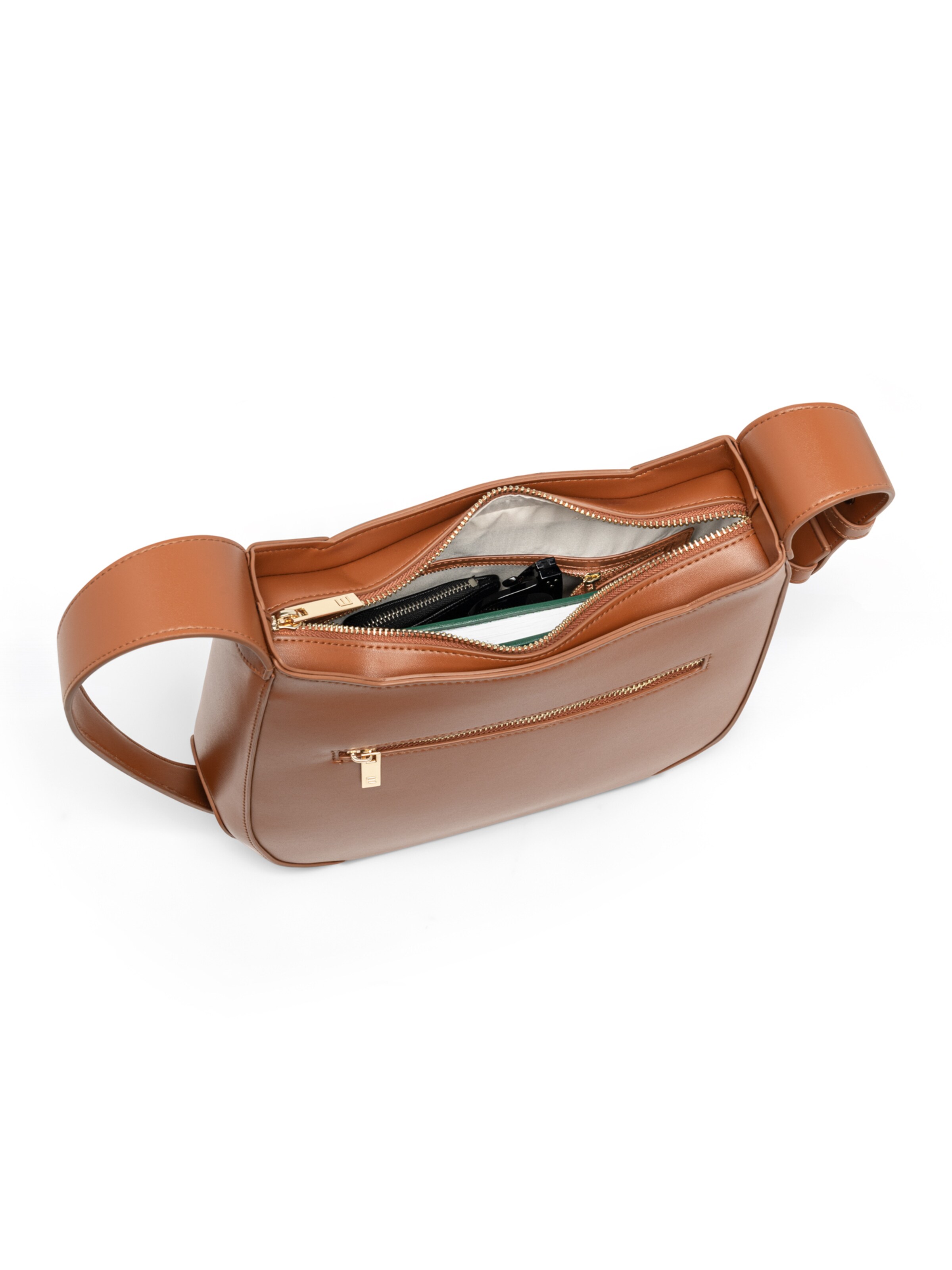 Expatrié Τσάντα ώμου σε καφέ