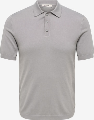 Only & Sons Shirt 'ONSWyler' in Grijs: voorkant