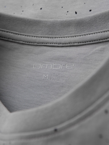 Ombre Тениска в сиво
