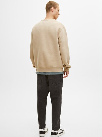 Pull&Bear Sweatshirt i beige