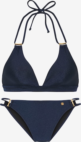 Bikini di JETTE in blu: frontale