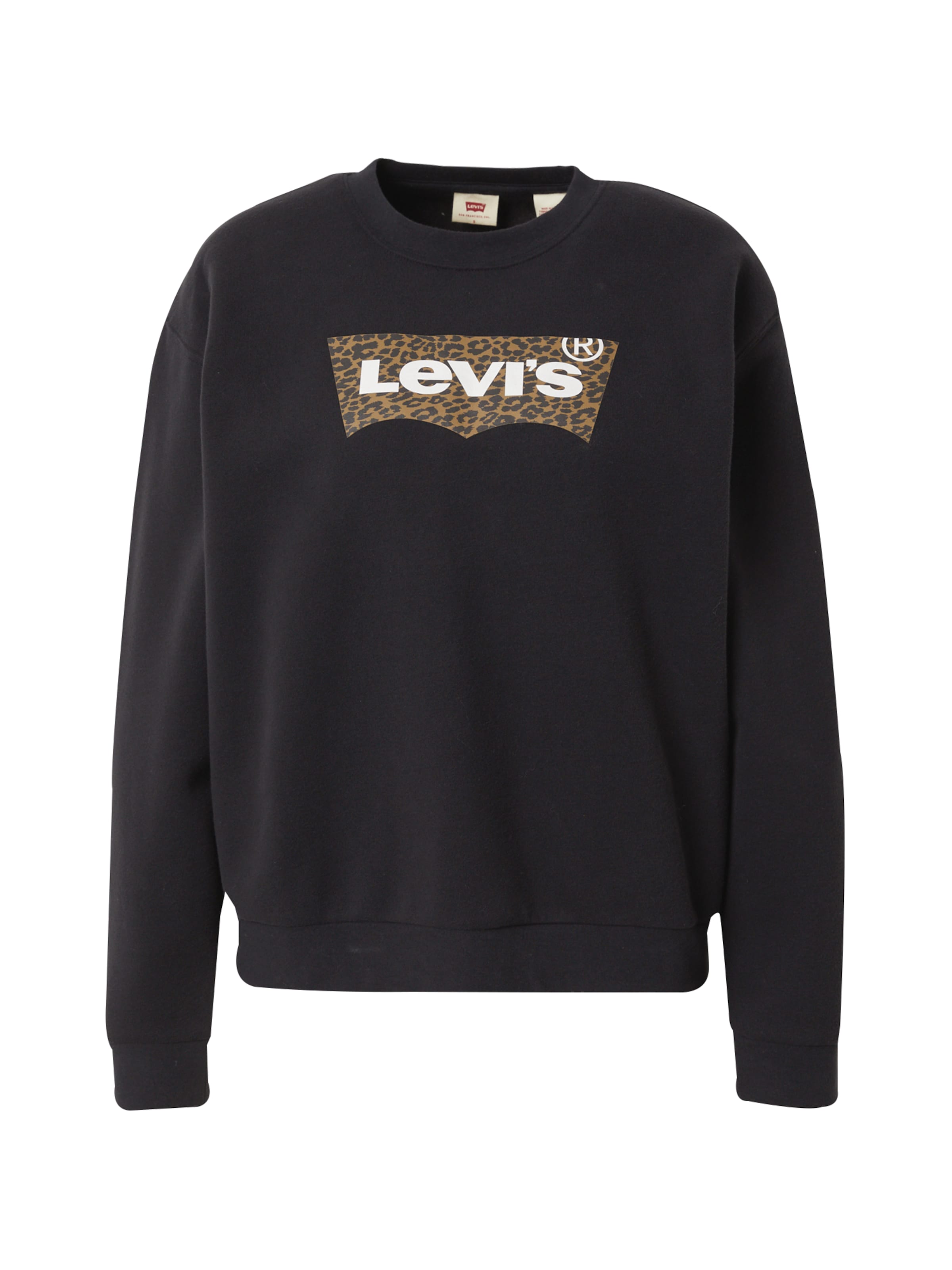 Sweat-shirt 'Graphic Everyday Crew Sweatshirt' LEVI'S ® en noir : devant