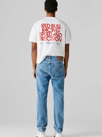 Red Bull Racing x Pepe Jeans Loosefit Jeans in Blauw