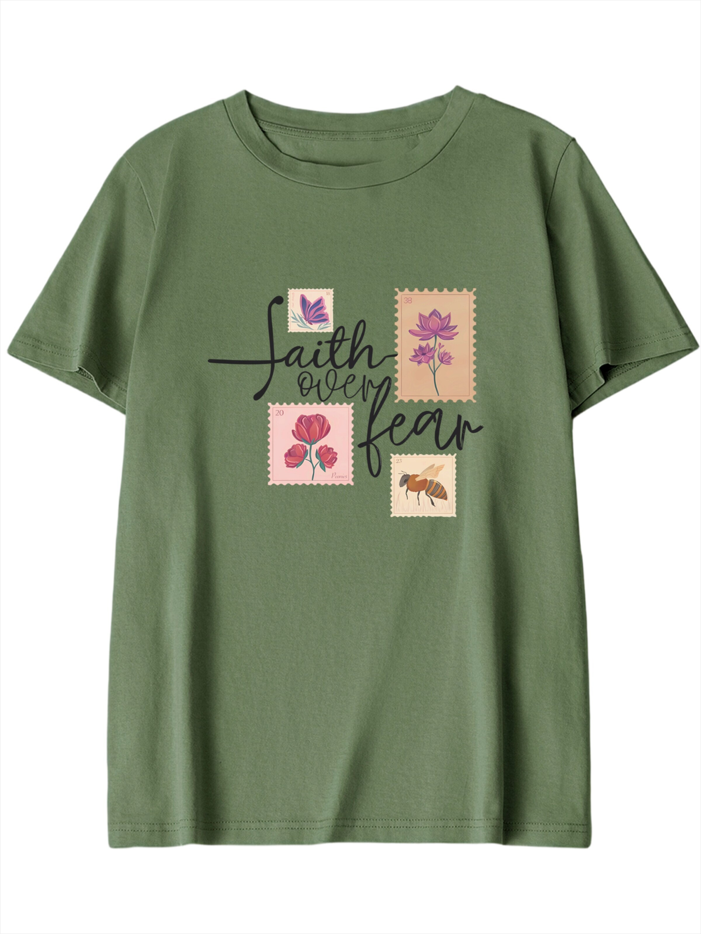 GORHEY Oversizeshirt‌‌‌‌‌‌‌‌ in Grün: Vorderseite