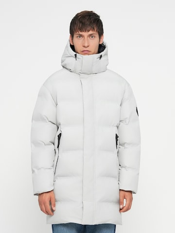 JACK & JONES - Chaqueta de invierno 'JCOFUSION' en gris: frente