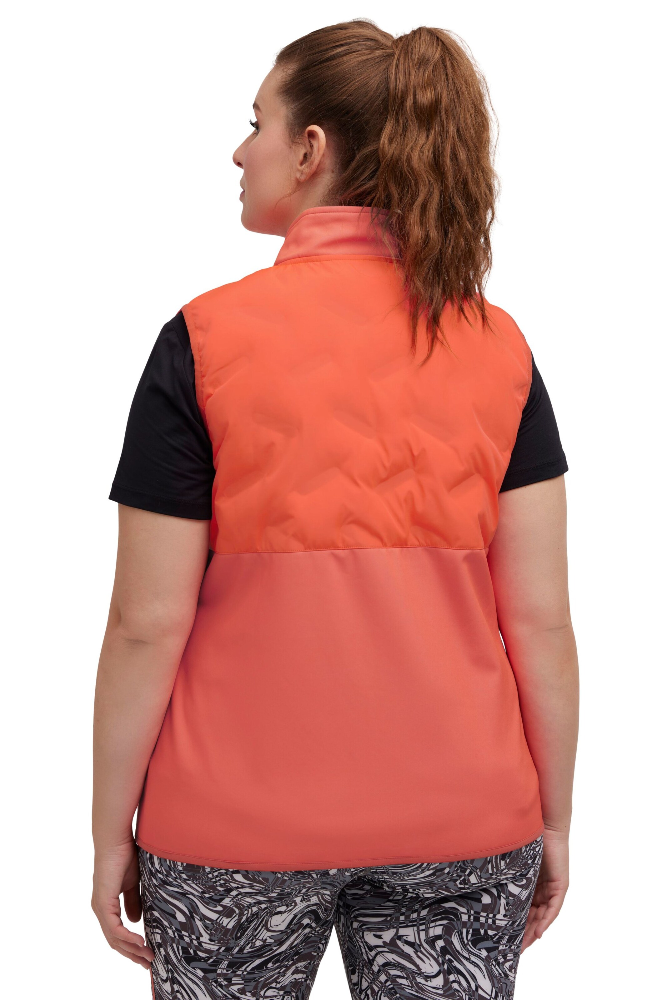 Ulla Popken Sports vest in Orange