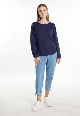 Pull-over DreiMaster Maritim en bleu