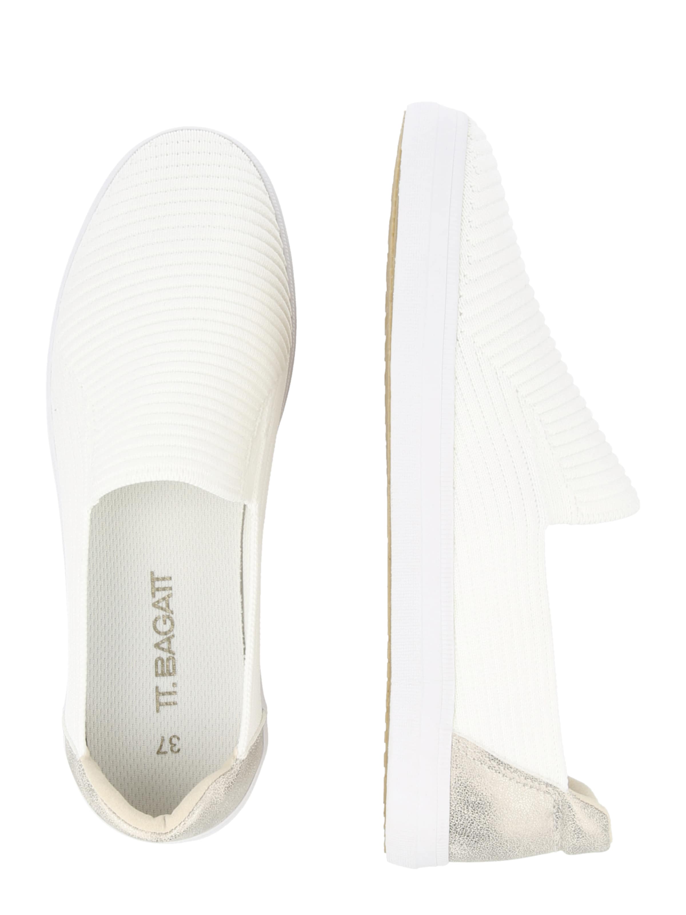 Slip on TT. BAGATT en blanc