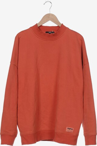 tigha Sweatshirt & Zip-Up Hoodie in L in Orange: front