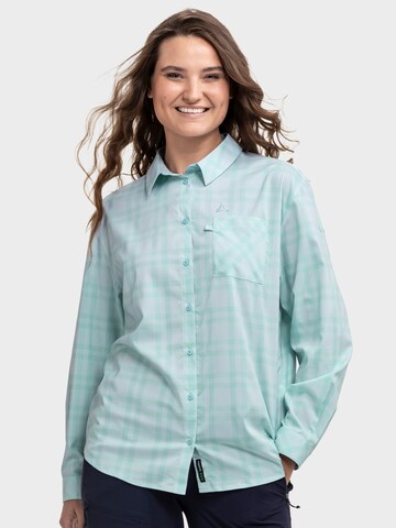 Schöffel Blouse 'Fraris' in Blauw: voorkant