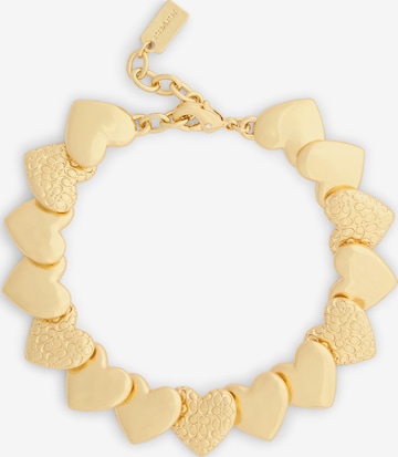 Braccialetto 'Signature' di COACH in oro: frontale