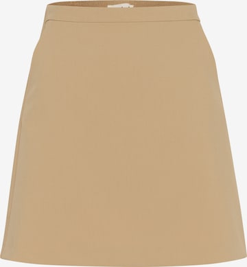 Jupe SOAKED IN LUXURY en beige : devant