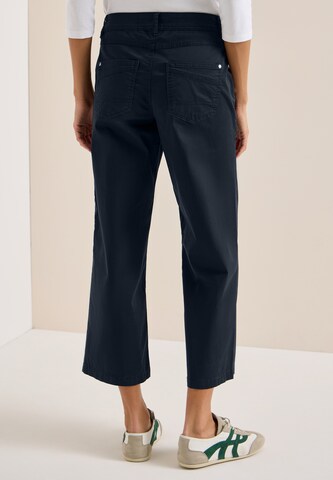 CECIL Wide Leg Hose in Blau
