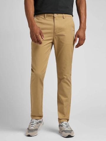 Lee Slimfit Trachtenhose 'Slim Chino Clay L71LTY60 112324935'‌‌‌‌‌ in Braun: Vorderseite