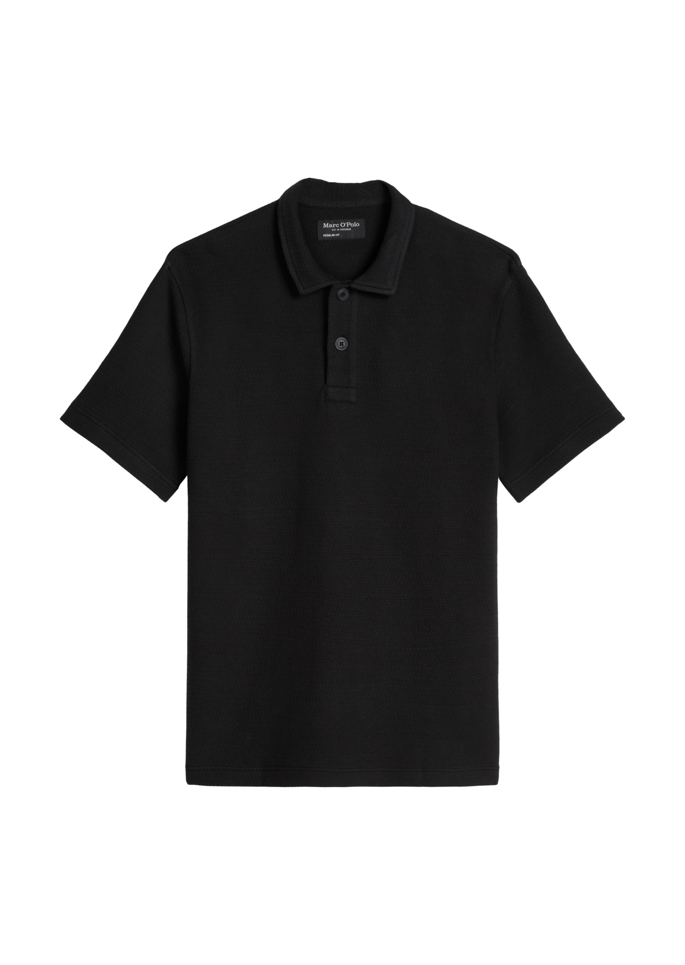 Marc O'Polo Shirt in Zwart: voorkant