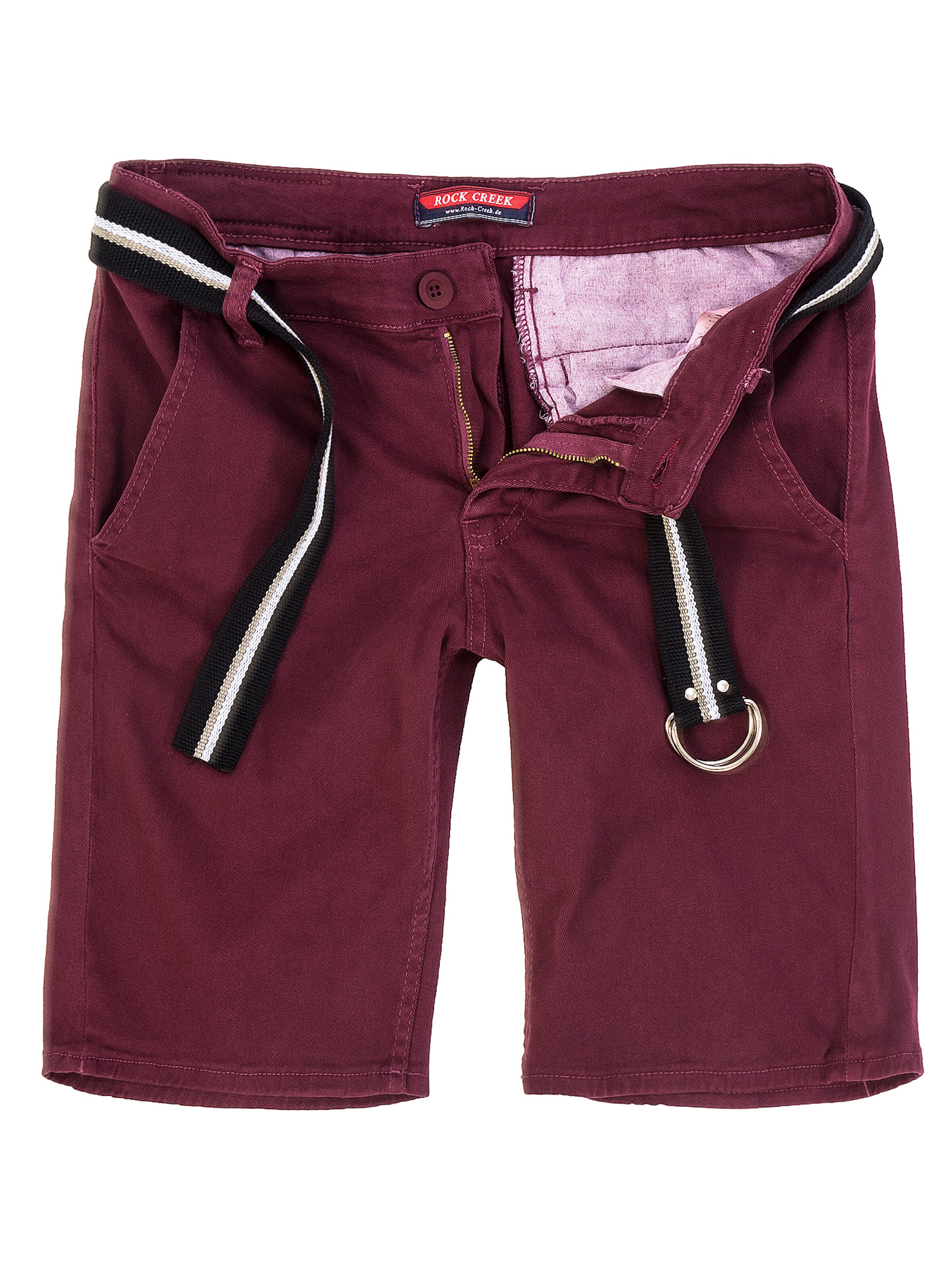 Rock Creek Shorts in Rot: Vorderseite