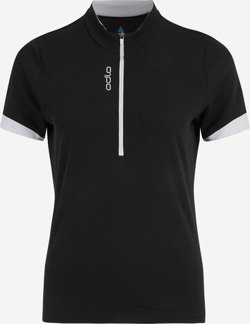 ODLO - Camisa funcionais 'Essential' em preto: frente