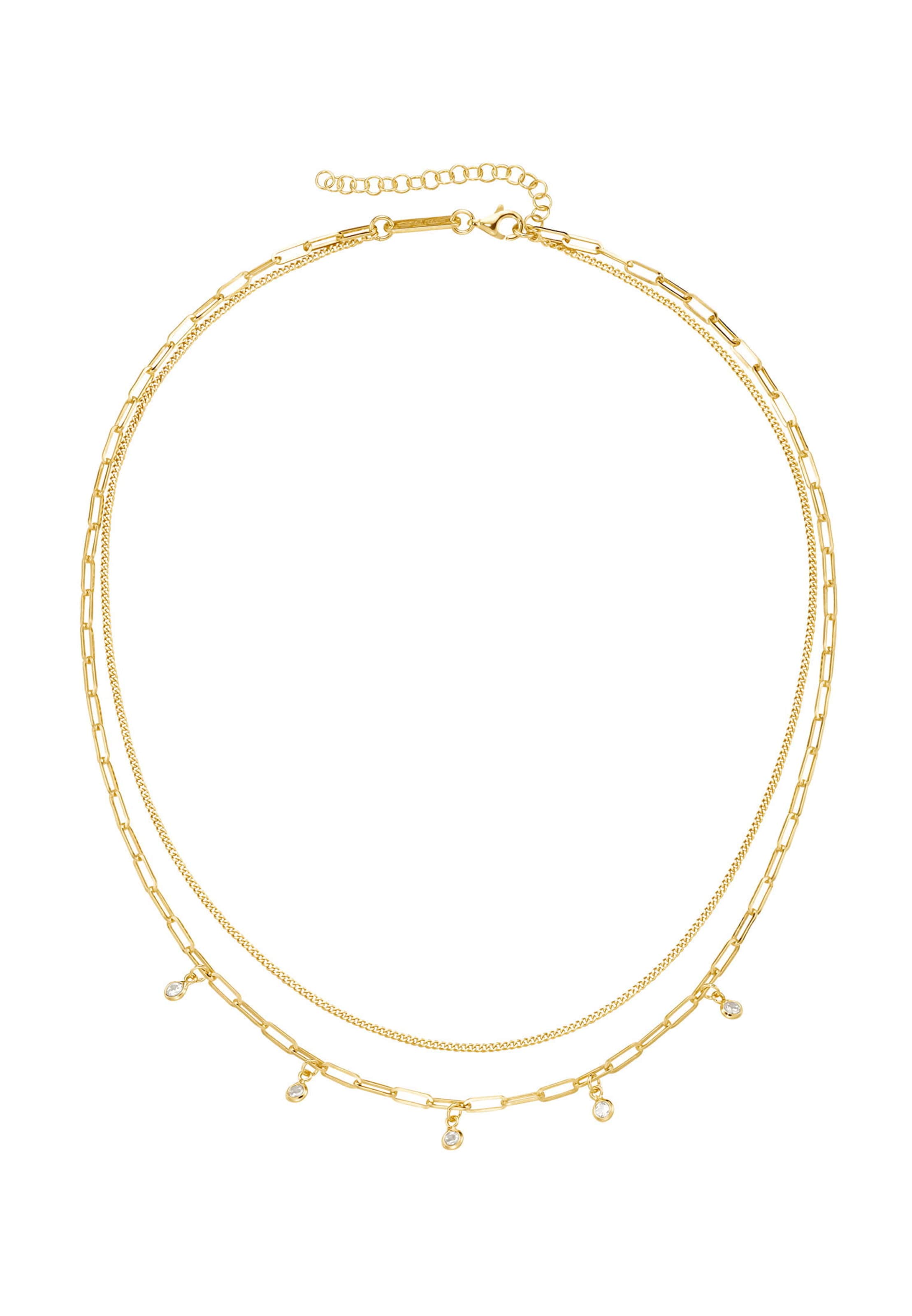 Suri Frey Kæde ' SFY Ivy ' i guld: forside