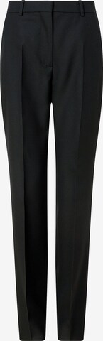 Calvin Klein Slimfit Spodnie w kant w kolorze czarny: przód