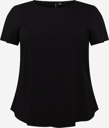 Tricou 'BELLA' de la Vero Moda Curve pe negru: față