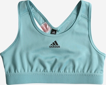 ADIDAS PERFORMANCE Sport-BH in Blau: predná strana