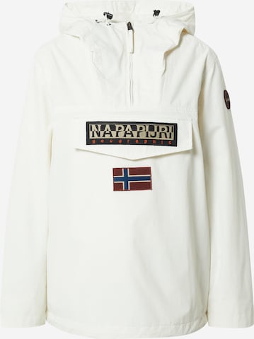 NAPAPIJRI Демисезонная куртка 'RAINFOREST' в Белый: спереди