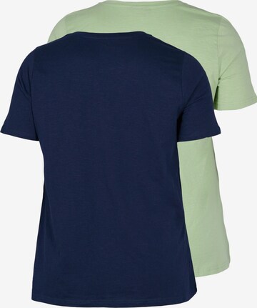 Zizzi - Camisa 'MULTIPACK' em azul