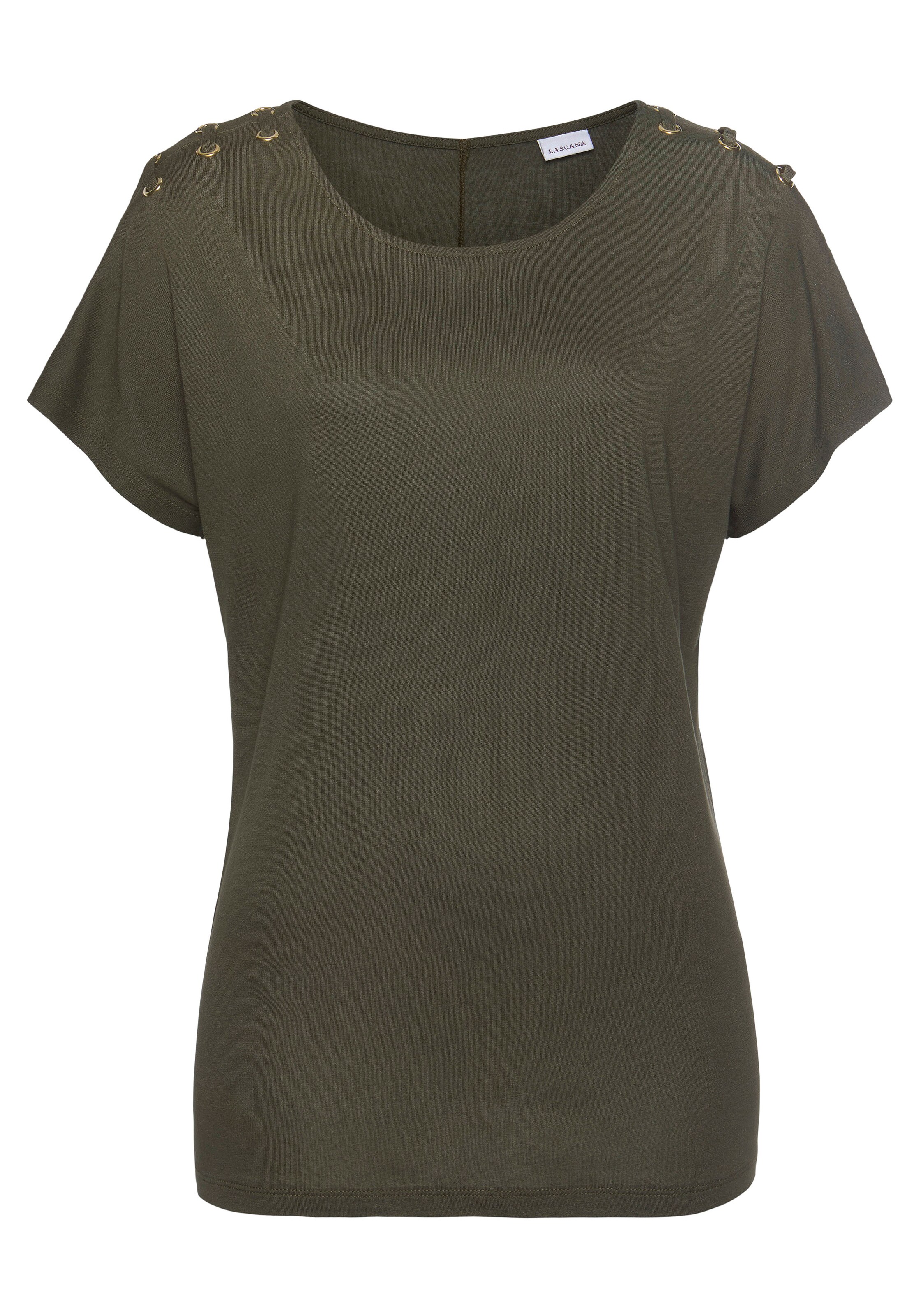 LASCANA - Camiseta en verde: frente