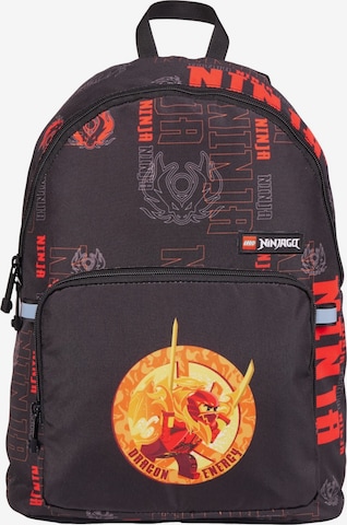 LEGO Rucksack 'Ninjago Basic' in Schwarz: Vorderseite